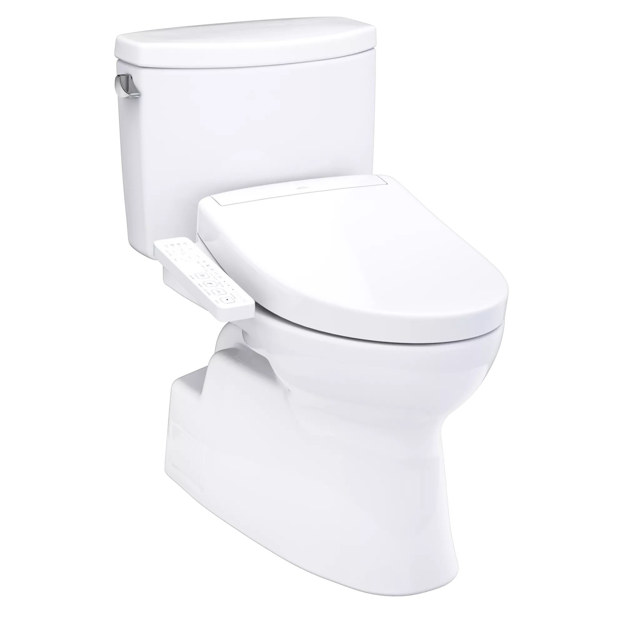 Inodoro TOTO Vespin II de Dos Piezas con WASHLET+ S2, color Blanco