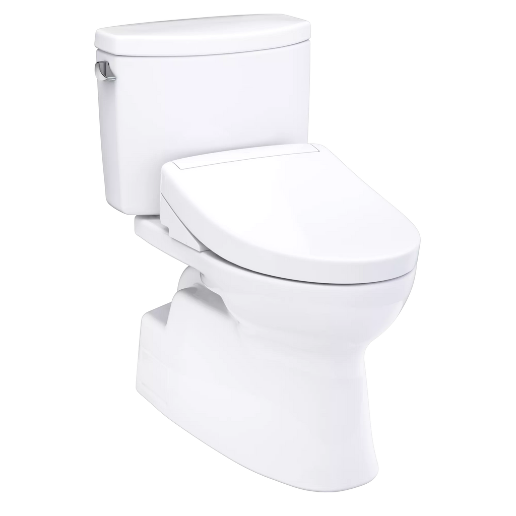 Inodoro TOTO Vespin II 1G de Dos Piezas con WASHLET+ S2, color Blanco