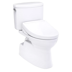 Inodoro TOTO Vespin II 1G de Dos Piezas con WASHLET+ S2, color Blanco
