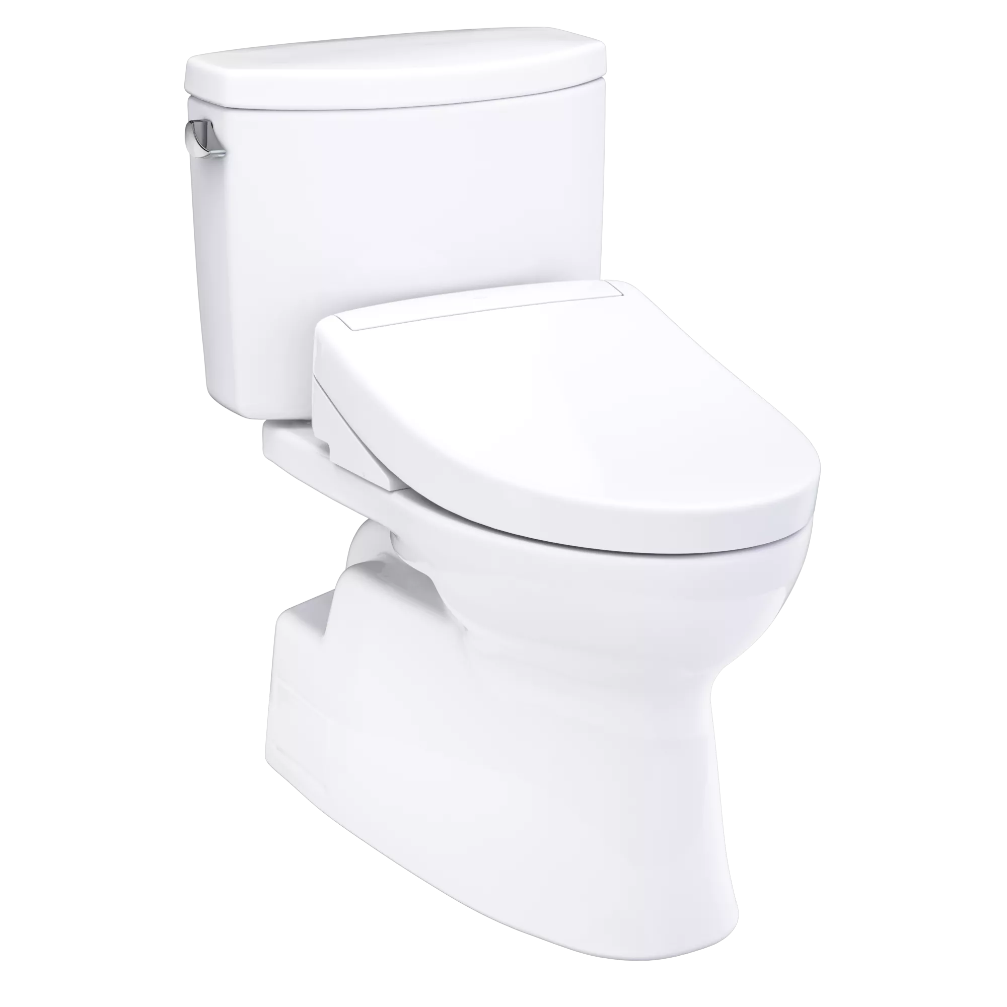 Inodoro TOTO Vespin II 1G de Dos Piezas con WASHLET+ S5, color Blanco