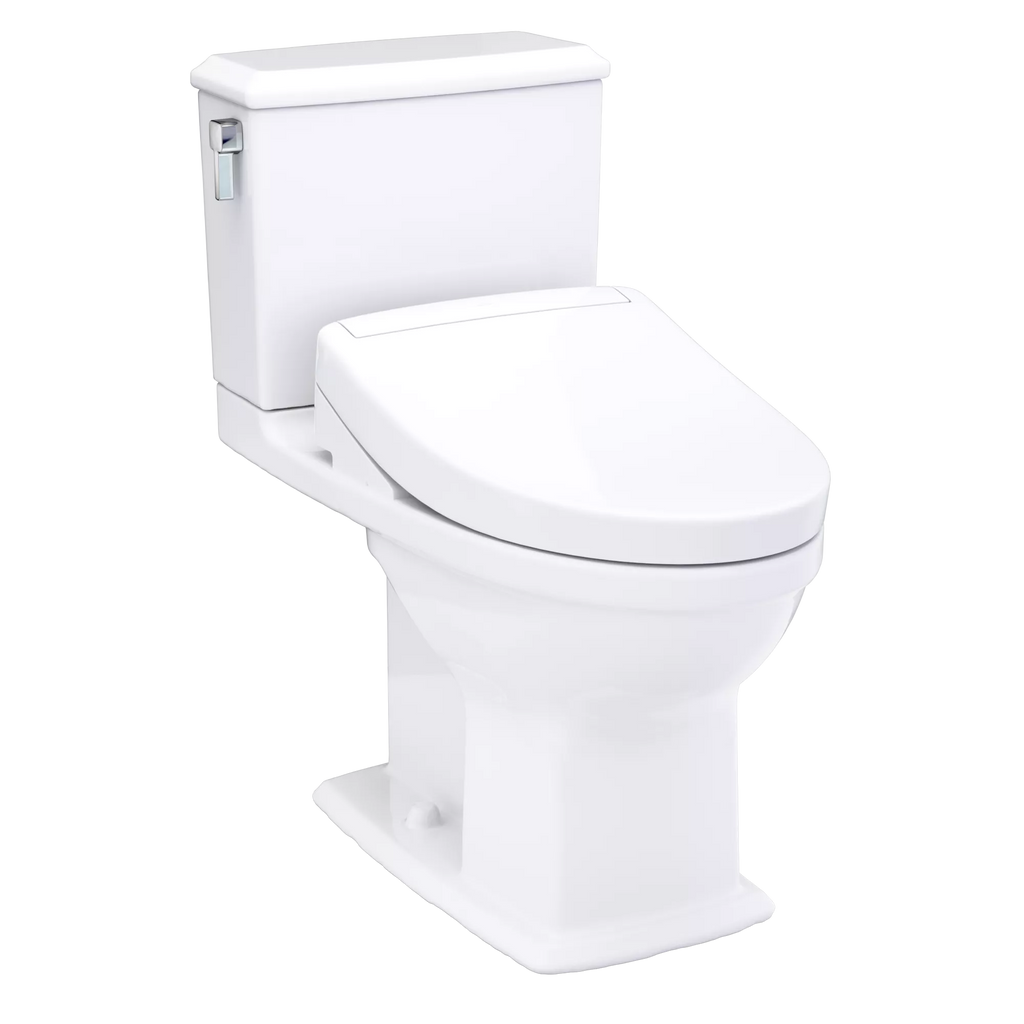 Inodoro TOTO Connelly de Dos Piezas con WASHLET+ S2, color Blanco