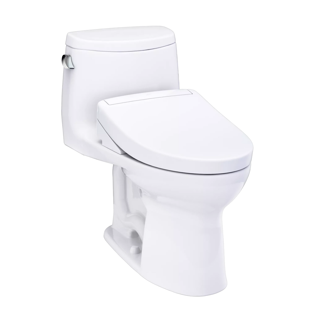 Inodoro TOTO UltraMax II de Una Pieza con WASHLET+ S7A, color Blanco