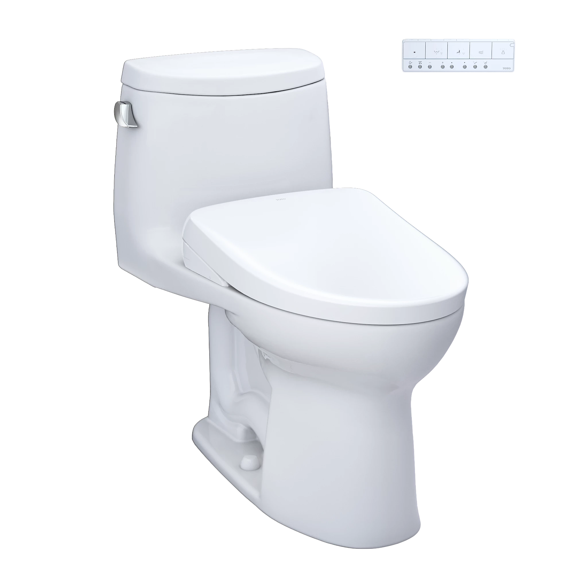 Inodoro TOTO UltraMax II de Una Pieza con WASHLET+ S2, color Blanco