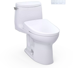 Inodoro TOTO UltraMax II 1G de Una Pieza con WASHLET+ S2, color Blanco