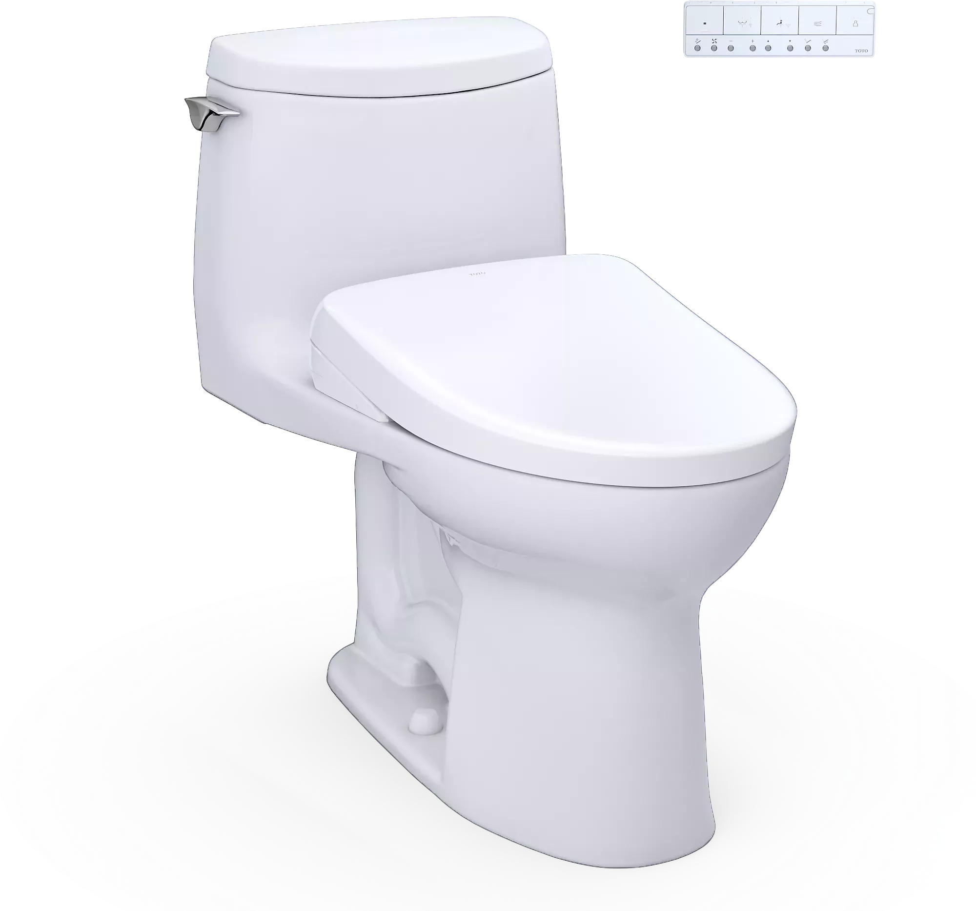 Inodoro TOTO UltraMax II 1G de Una Pieza con WASHLET+ S2, color Blanco