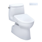 Inodoro TOTO Carlyle II 1G de Una Pieza con WASHLET+ S2, color Blanco