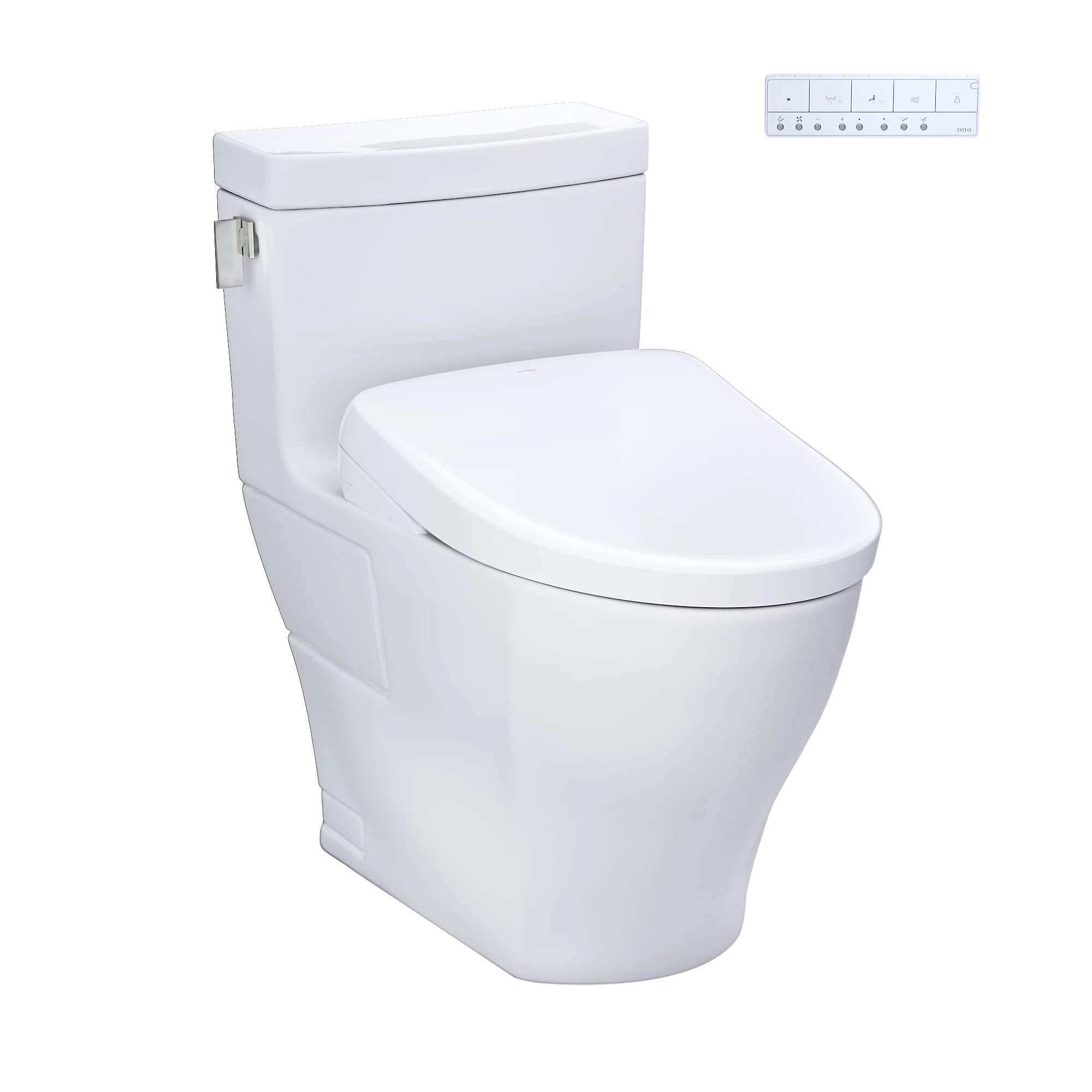 Inodoro TOTO Legato de Una Pieza con WASHLET+ S5, color Blanco