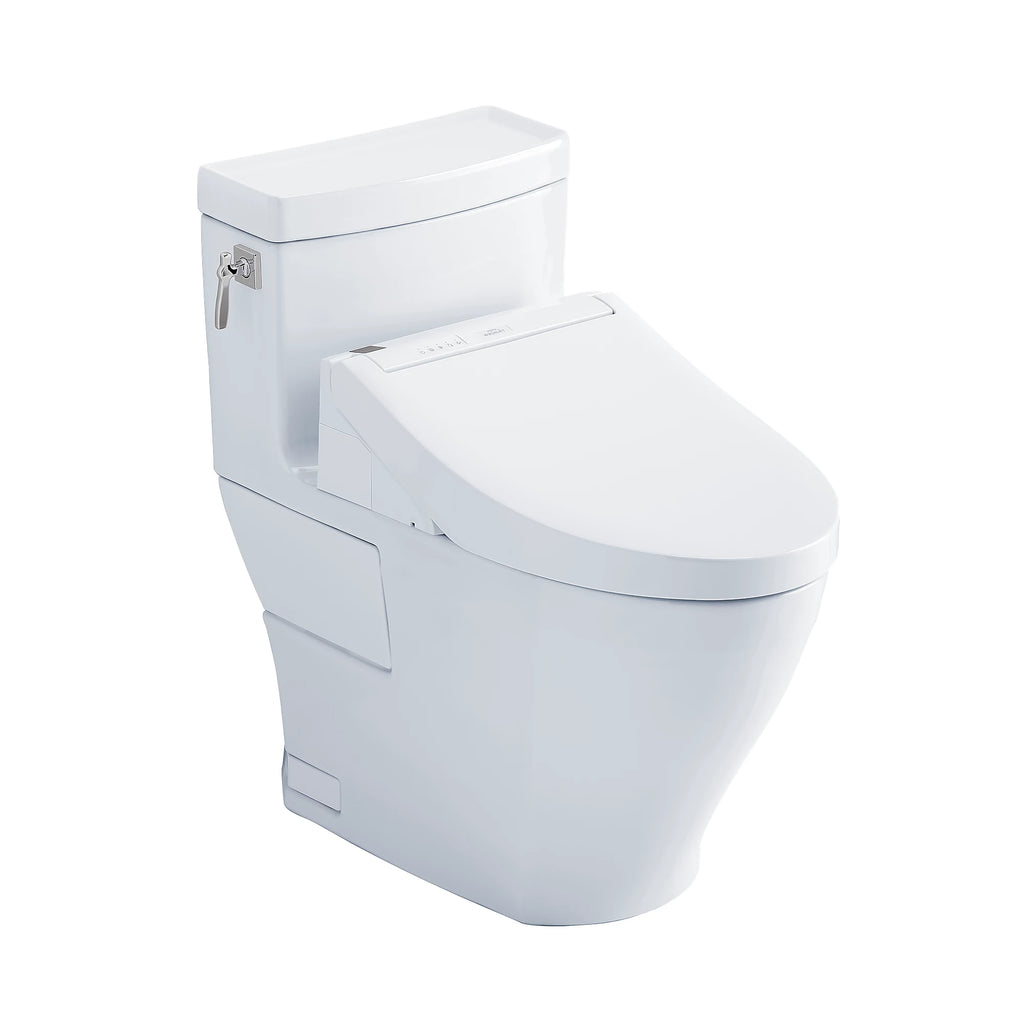 Inodoro TOTO Aimes de Una Pieza con WASHLET+ S7A, color Blanco