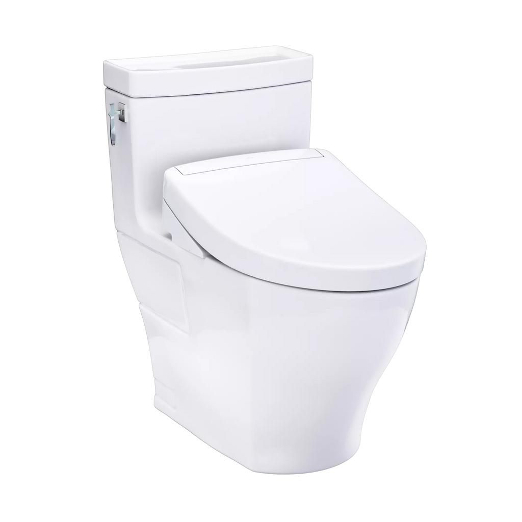 Inodoro TOTO Aimes de Una Pieza con WASHLET+ S7A, color Blanco