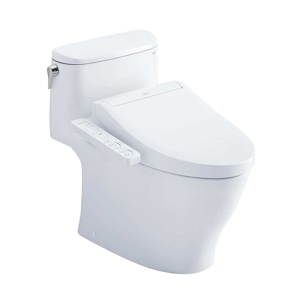 Inodoro TOTO Nexus de Una Pieza con WASHLET+ S2, color Blanco