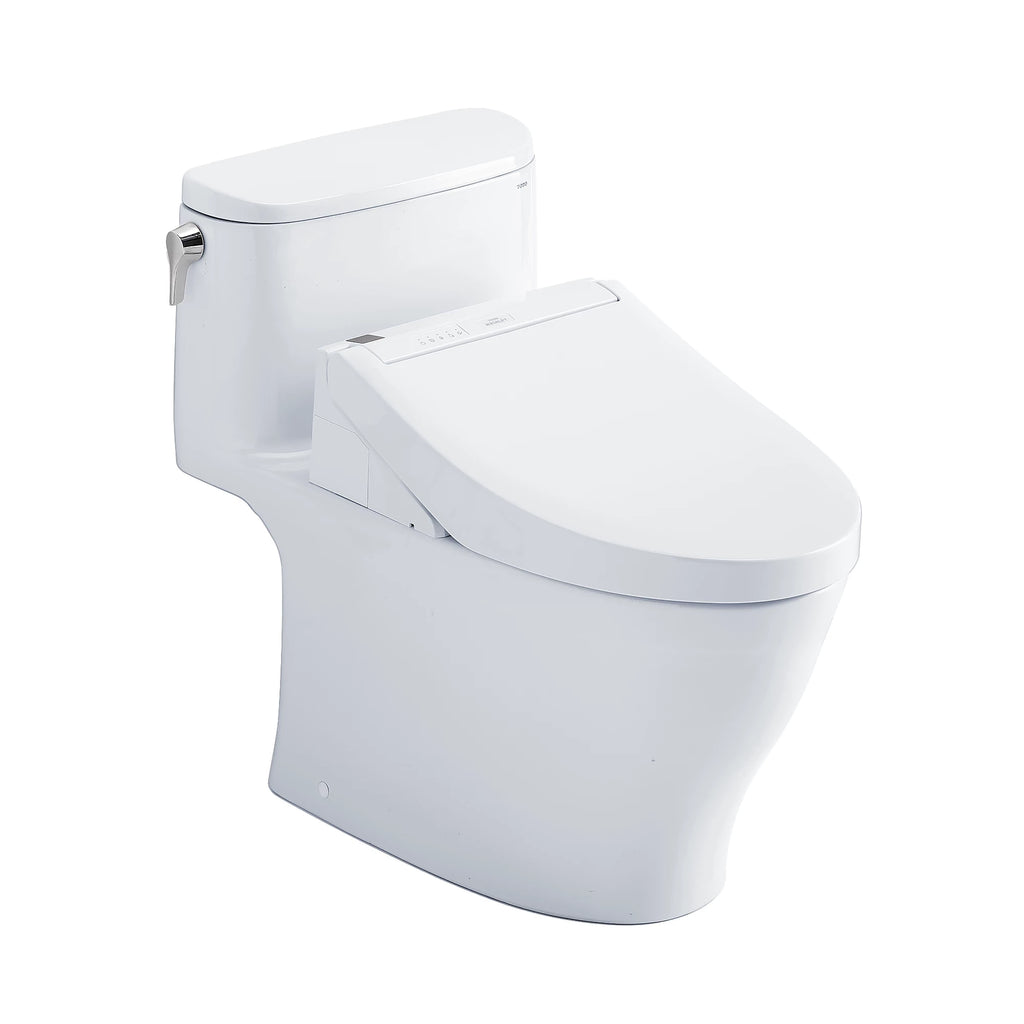 Inodoro TOTO Nexus 1G de Una Pieza con WASHLET+ S2, color Blanco