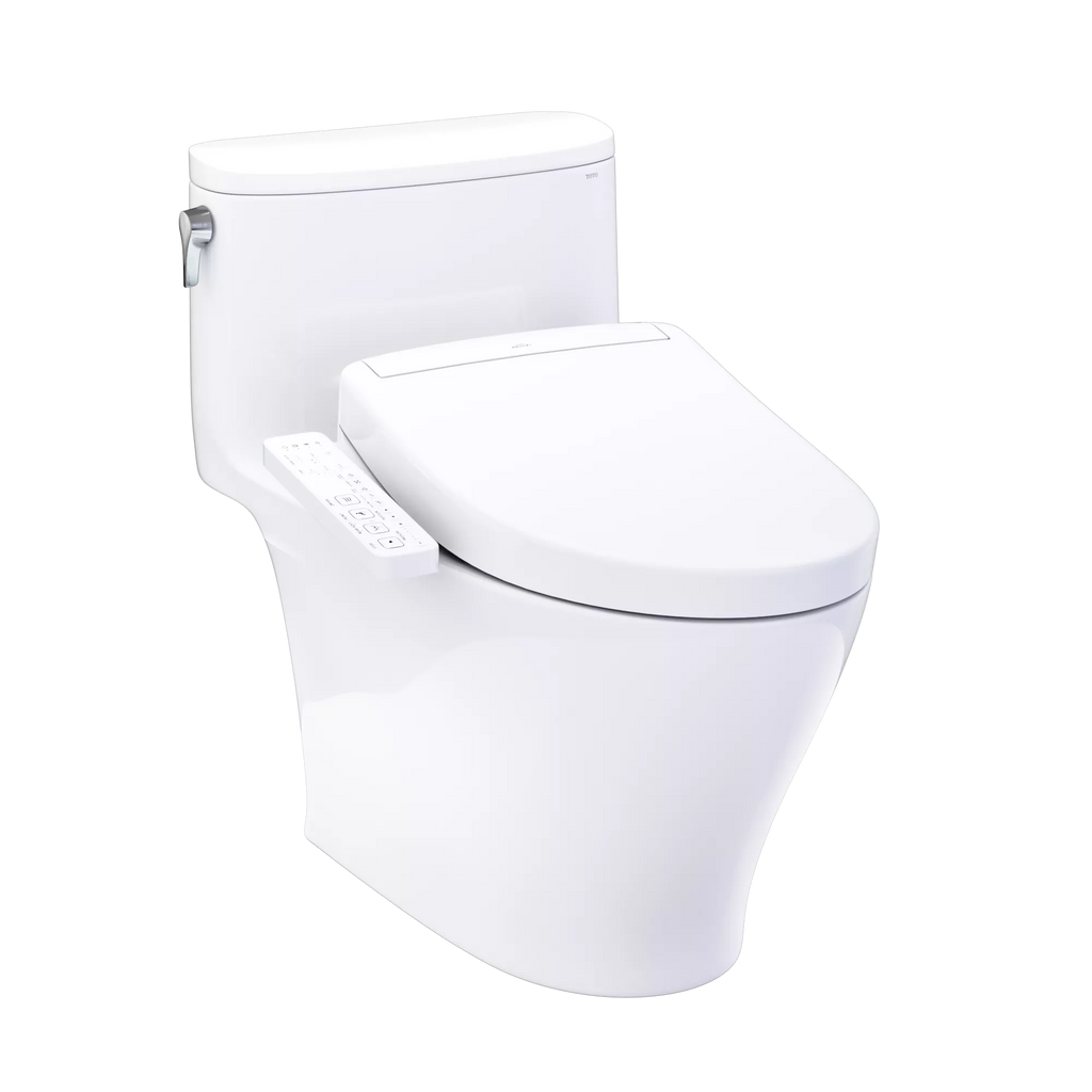 Inodoro TOTO Nexus de Una Pieza con WASHLET+ S2, color Blanco