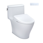 Inodoro TOTO Nexus 1G de Una Pieza con WASHLET+ S2, color Blanco