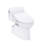 Inodoro TOTO Carolina II de Una Pieza con WASHLET+ S2, color Blanco