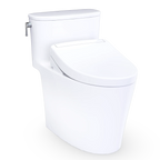 Inodoro TOTO Aurora 1G de Una Pieza, color Blanco