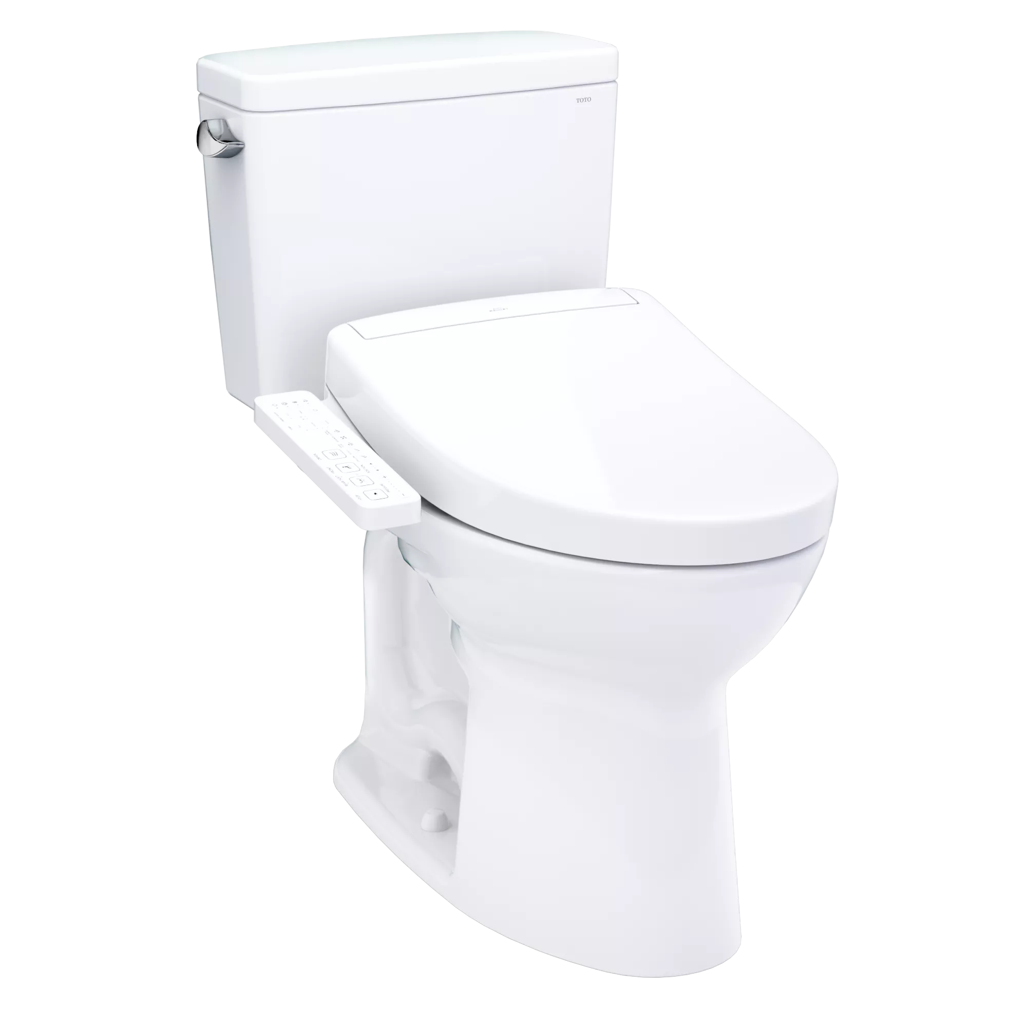 Inodoro TOTO Drake de Dos Piezas con WASHLET+ S2, color Blanco