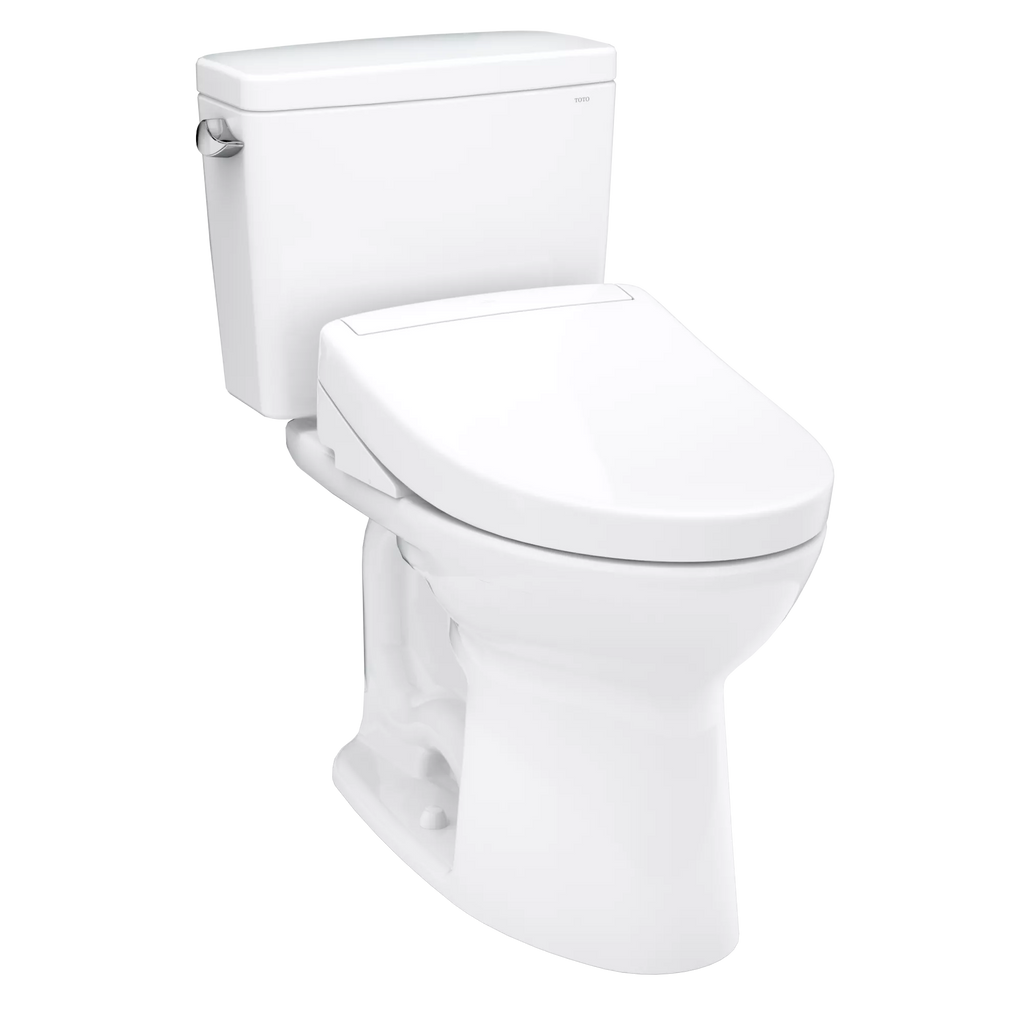 Inodoro TOTO Drake de Dos Piezas con WASHLET+ S2, color Blanco