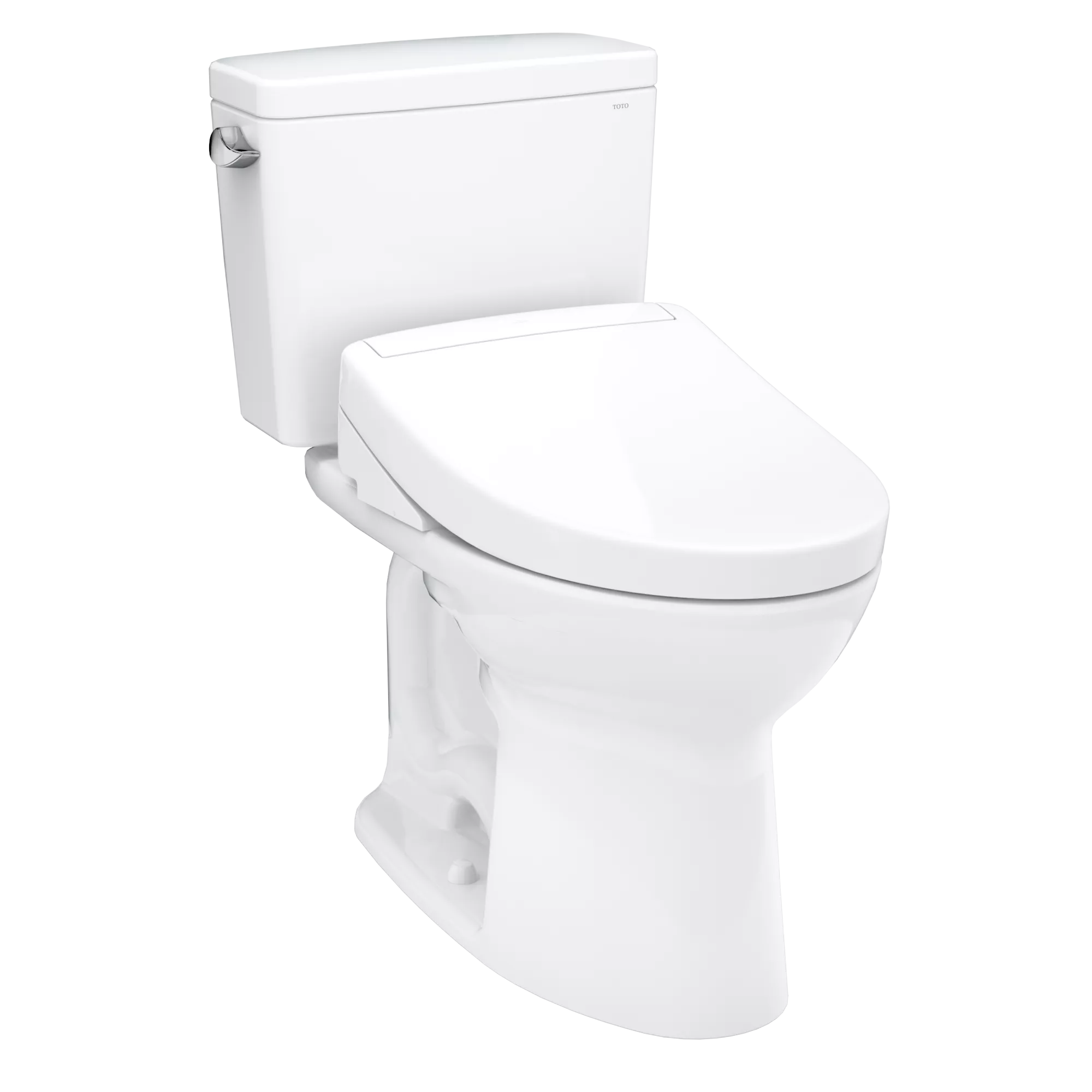 Inodoro TOTO Drake de Dos Piezas con WASHLET+ S2, color Blanco