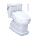 Inodoro TOTO Guinevere de Una Pieza con WASHLET+ S7, color Blanco
