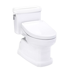 Inodoro TOTO Guinevere de Una Pieza con WASHLET+ S7, color Blanco