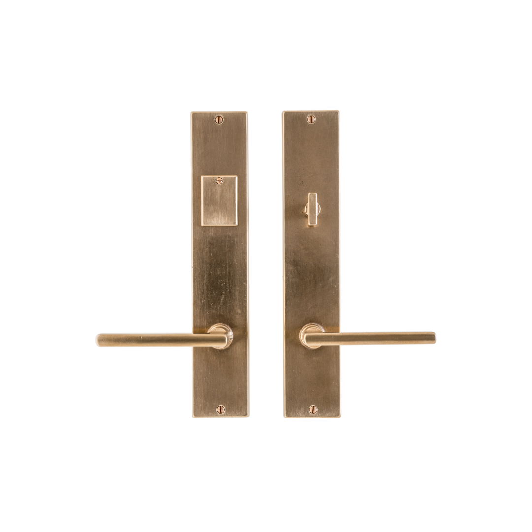 uego de Entrada Metro 2 1/2" x 13" — Rocky Mountain Hardware bronce macizo