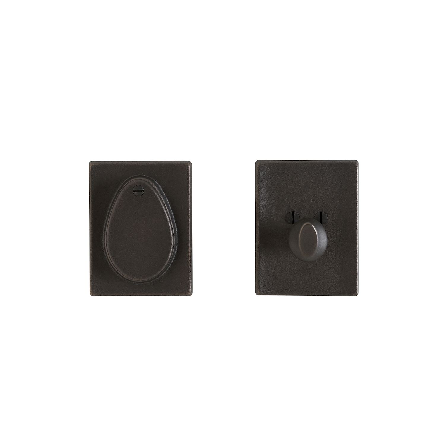 errojo Oasis 2 1/2" x 3 1/4" — Rocky Mountain Hardware bronce macizo