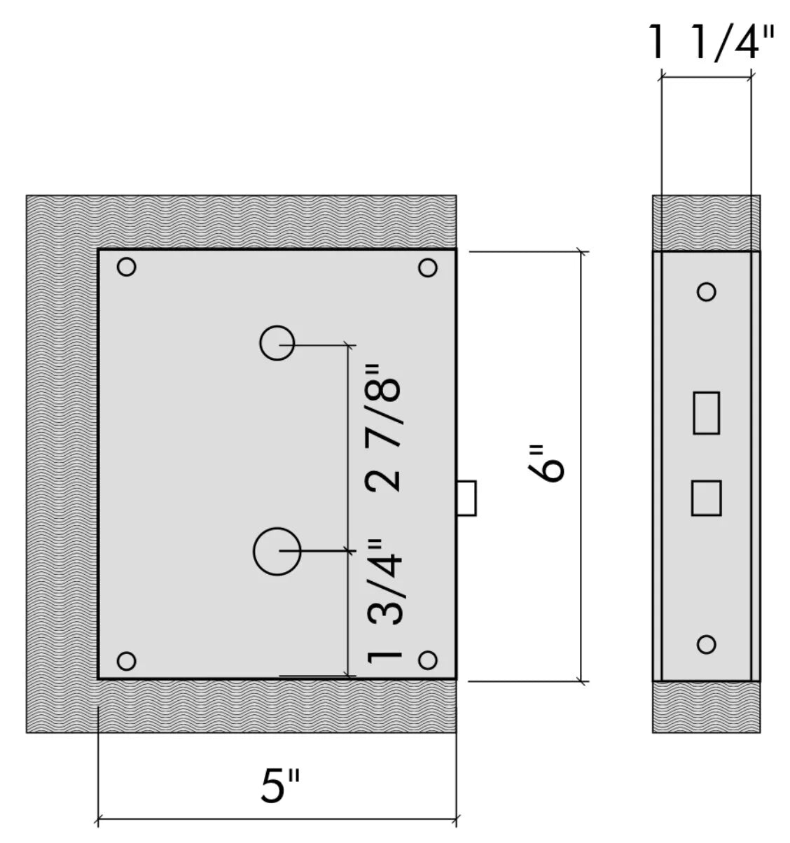 CS-N2065-8IML-PR — dibujo de especificaciones y dimensiones