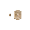 asador de Privacidad Bordeaux 2 1/2" x 3 1/4" — Rocky Mountain Hardware bronce macizo
