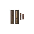 Cerradura para puerta de bolsillo — Rocky Mountain Hardware bronce macizo