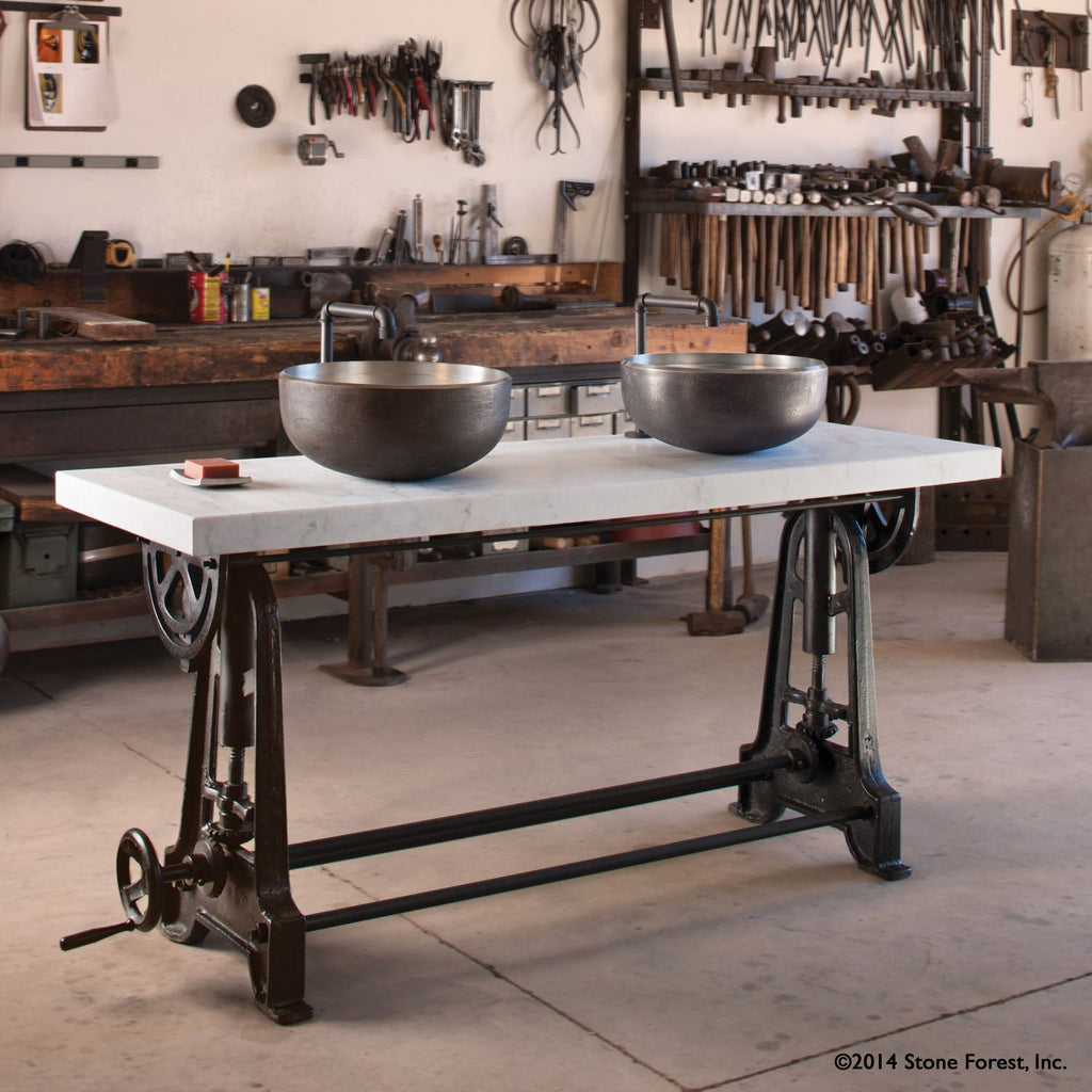 Stone Forest Industrial — Stone Forest Industrial Lavabo tipo Consola