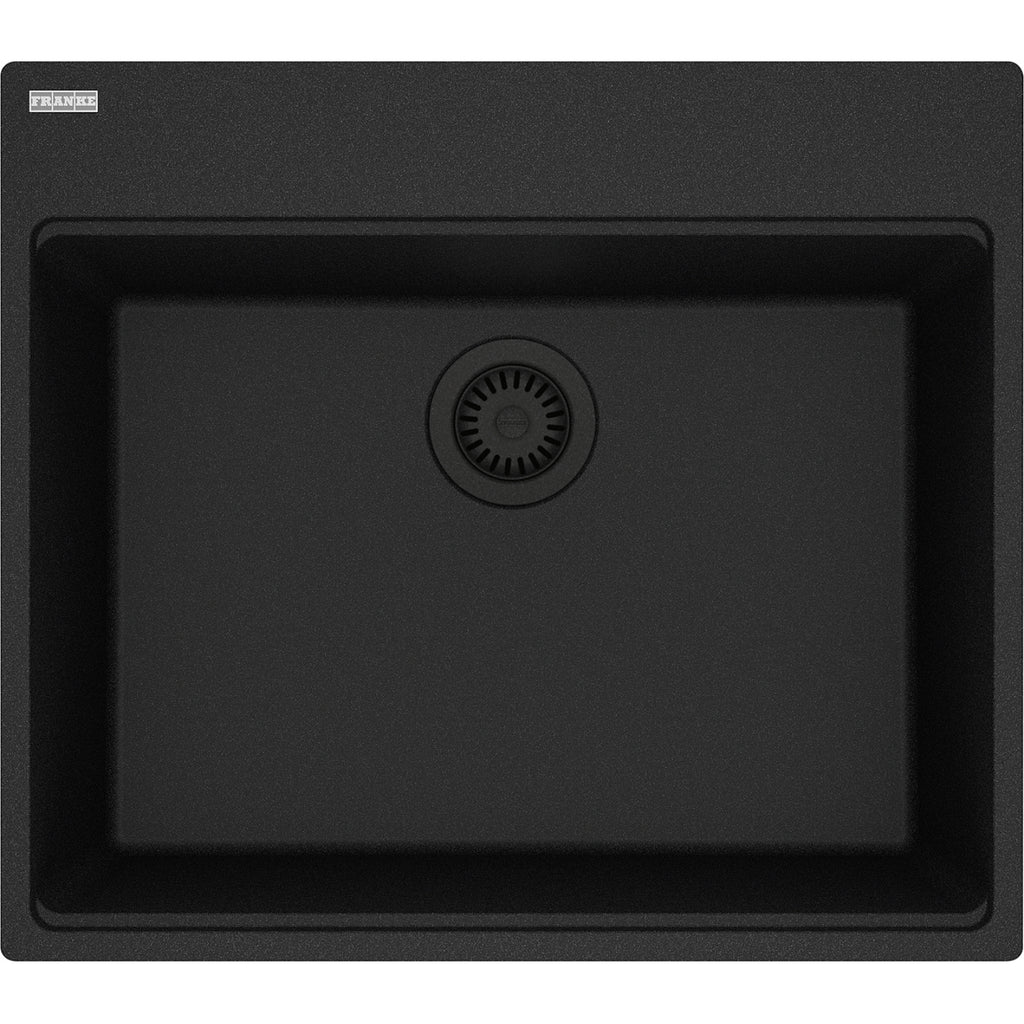 Franke Maris — Tarja Sobreponer 25″ de Fragranite — Ónix