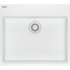 Franke Maris — Tarja Sobreponer 22″ de Fragranite — Blanco Polar