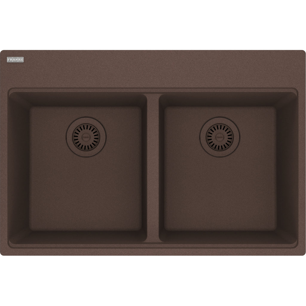 Franke Maris — Tarja Sobreponer 31″ de Fragranite — Moka