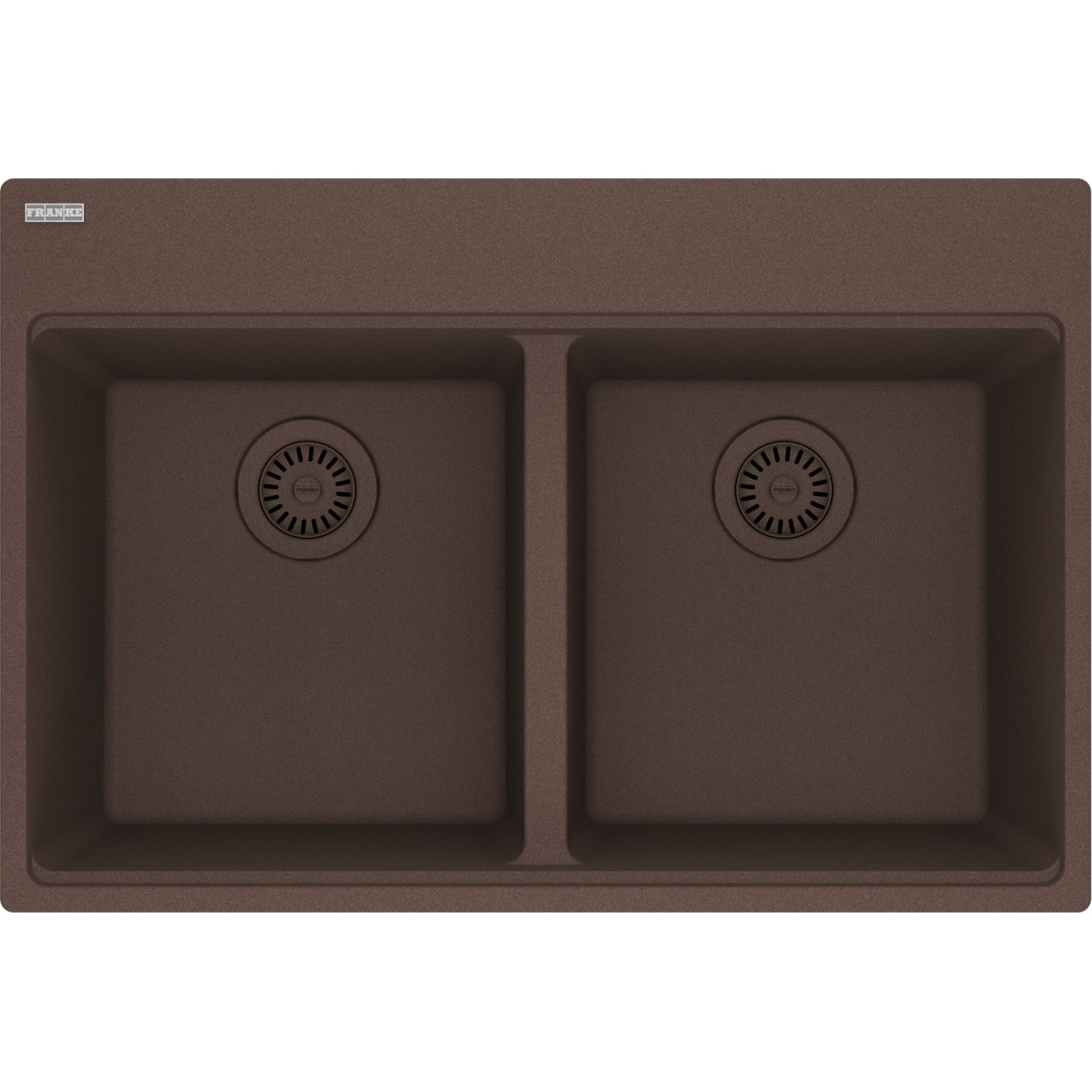 Franke Maris — Tarja Sobreponer 31″ de Fragranite — Moka