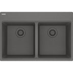 Franke Maris — Tarja Sobreponer 31″ de Fragranite — Gris Piedra
