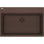 Franke Maris — Tarja Sobreponer 31″ de Fragranite — Moka