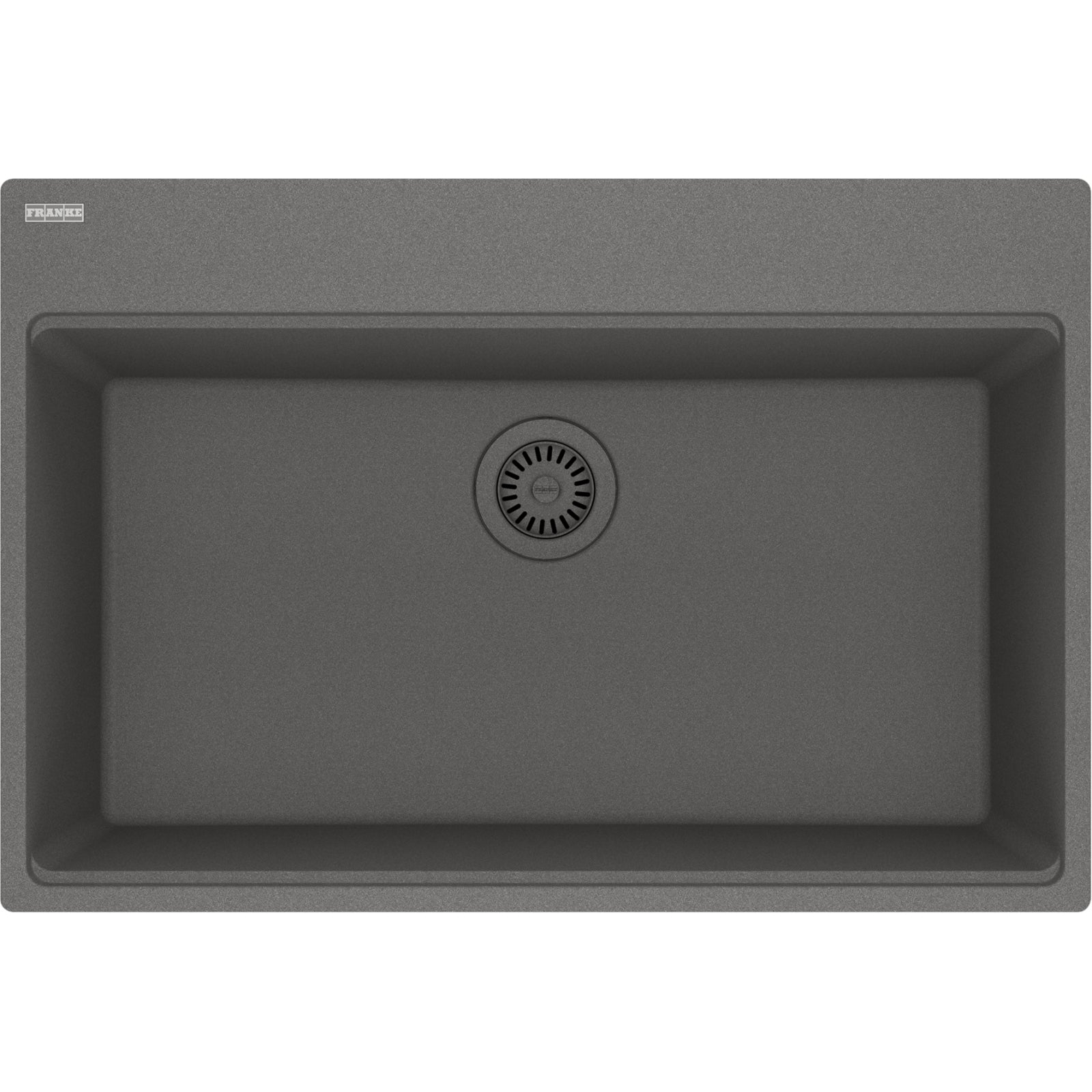 Franke Maris — Tarja Sobreponer 31″ de Fragranite — Gris Piedra