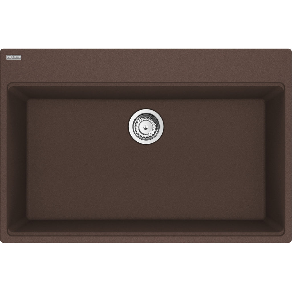 Franke Maris — Tarja Sobreponer 33″ de Fragranite — Moka