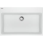 Franke Maris — Tarja Sobreponer 33″ de Fragranite — Blanco Polar