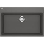 Franke Maris — Tarja Sobreponer 33″ de Fragranite — Gris Piedra