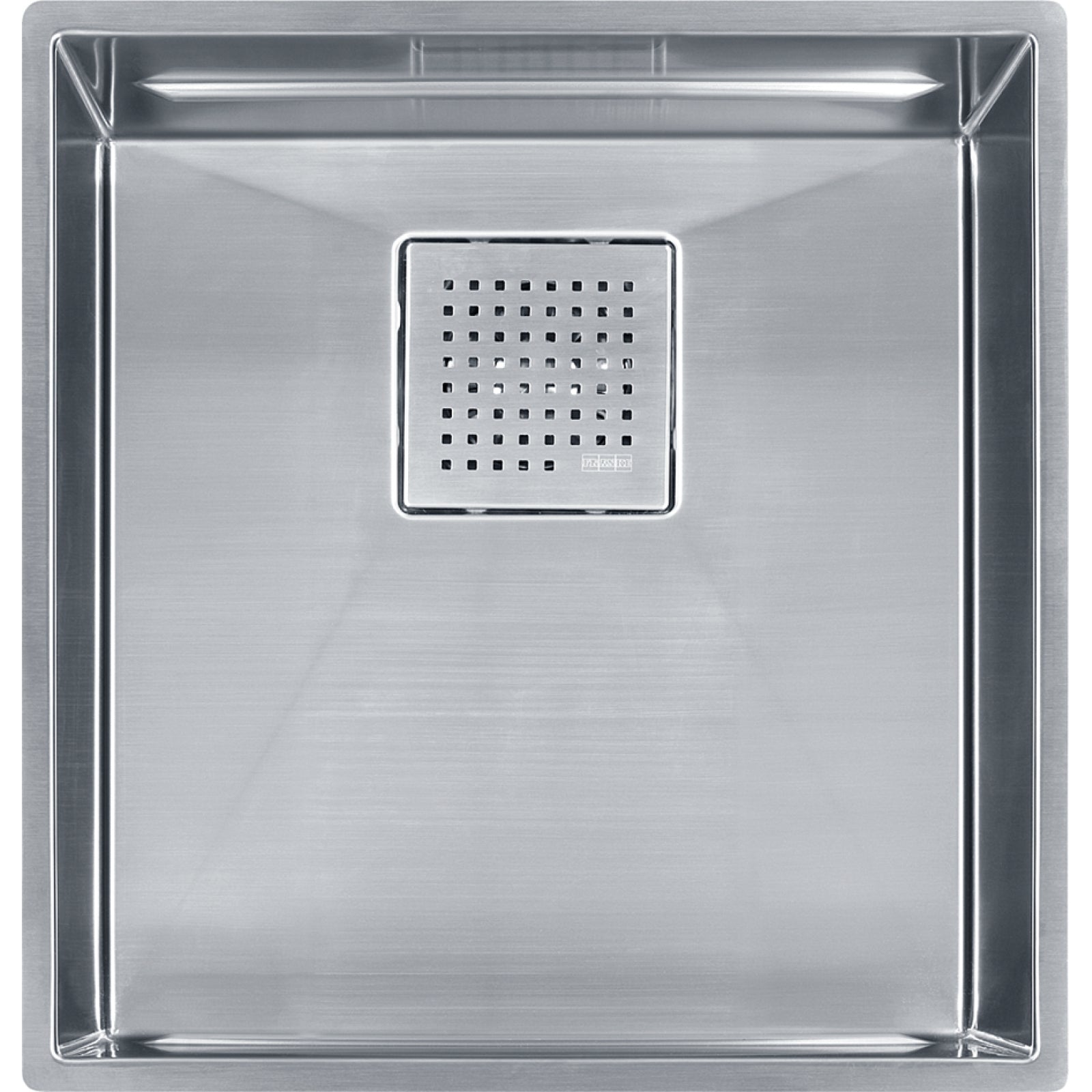 Franke Peak — Tarja Bajocubierta 17″ de Acero Inoxidable