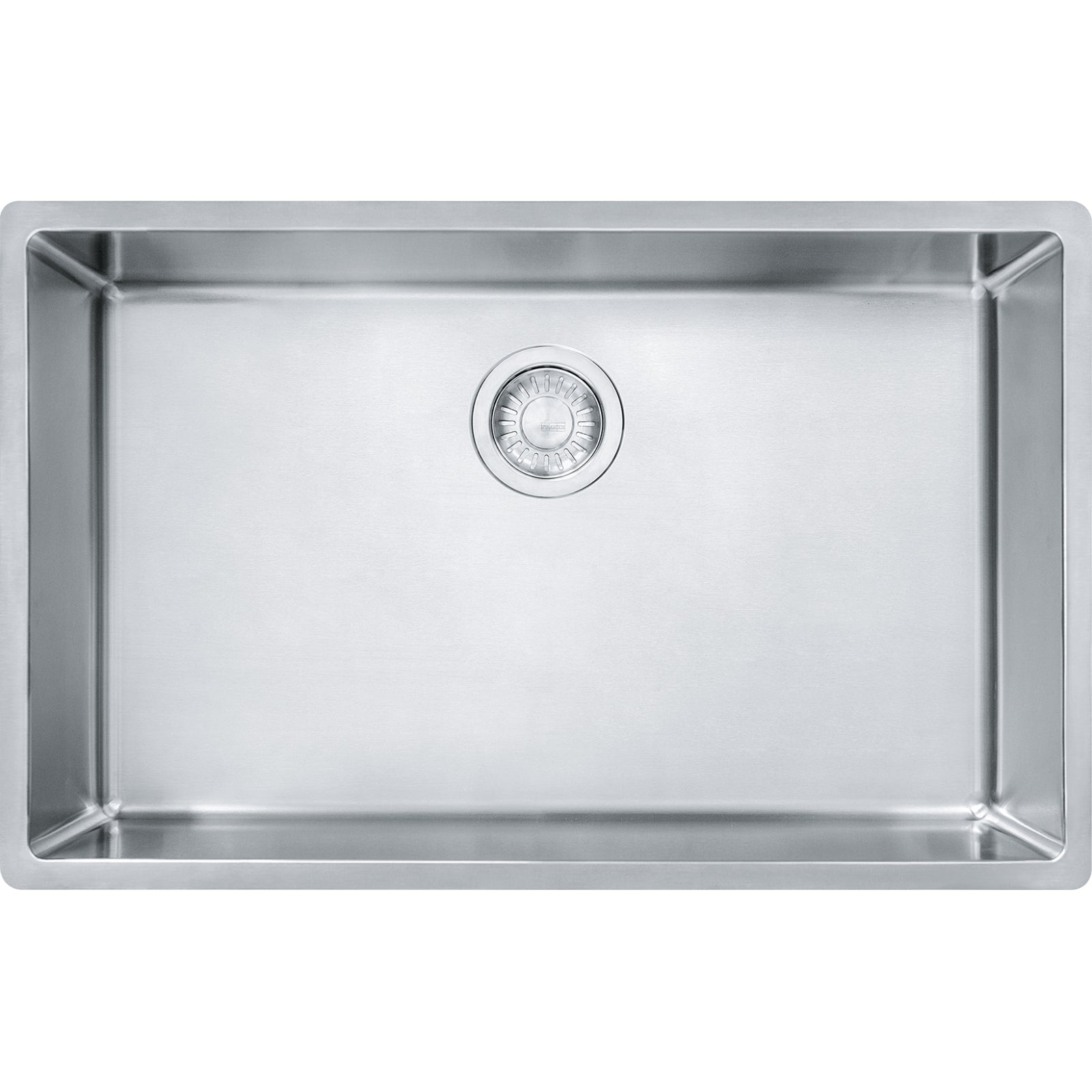 Franke Cube — Tarja Bajocubierta 28.5″ de Acero Inoxidable