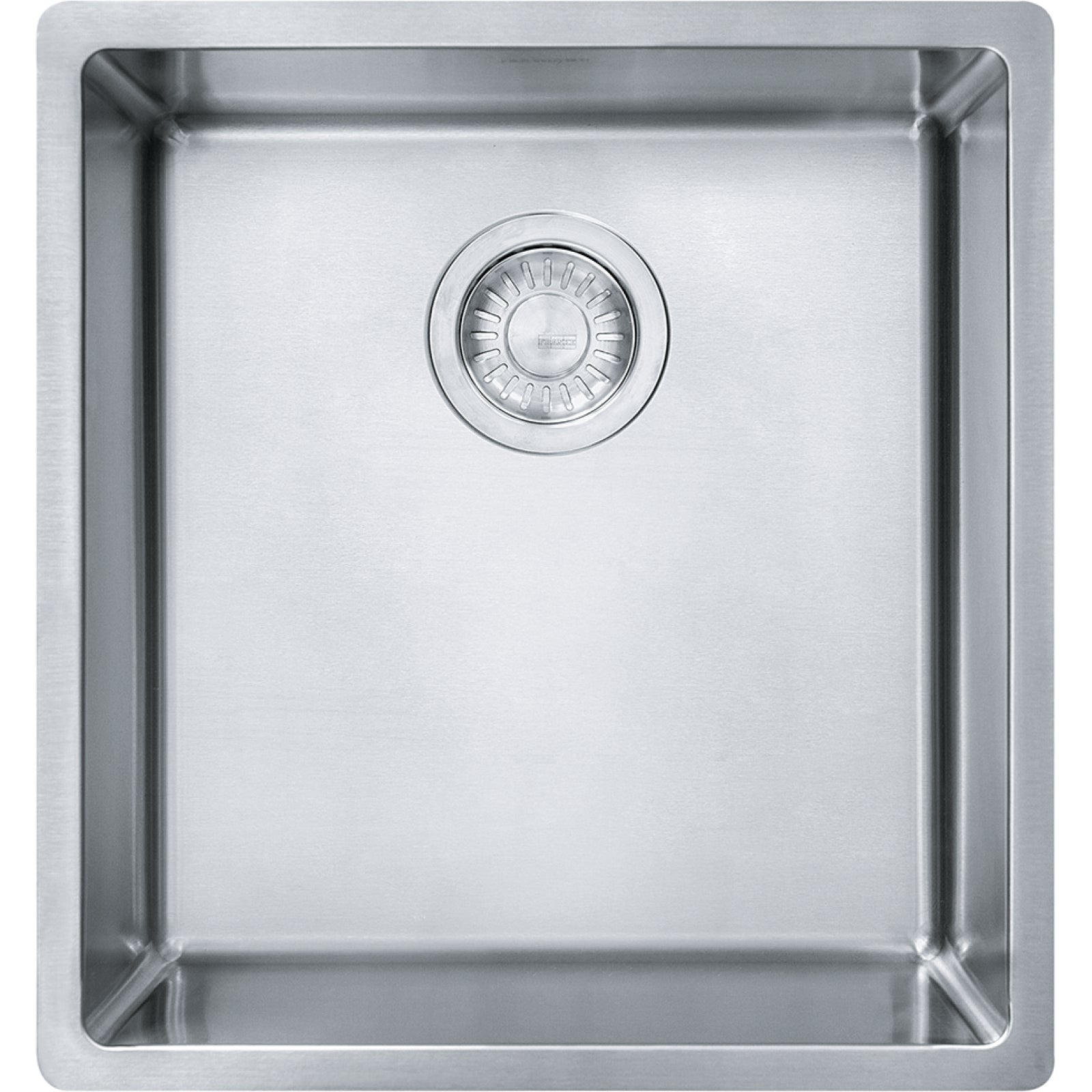 Franke Cube — Tarja Bajocubierta 16.5″ de Acero Inoxidable