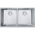Franke Cube — Tarja Bajocubierta 31.5″ de Acero Inoxidable