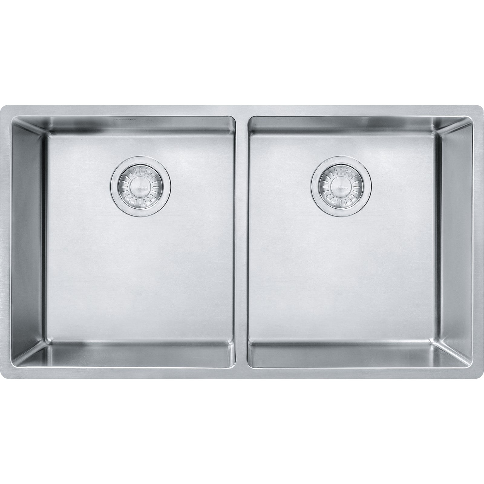 Franke Cube — Tarja Bajocubierta 31.5″ de Acero Inoxidable