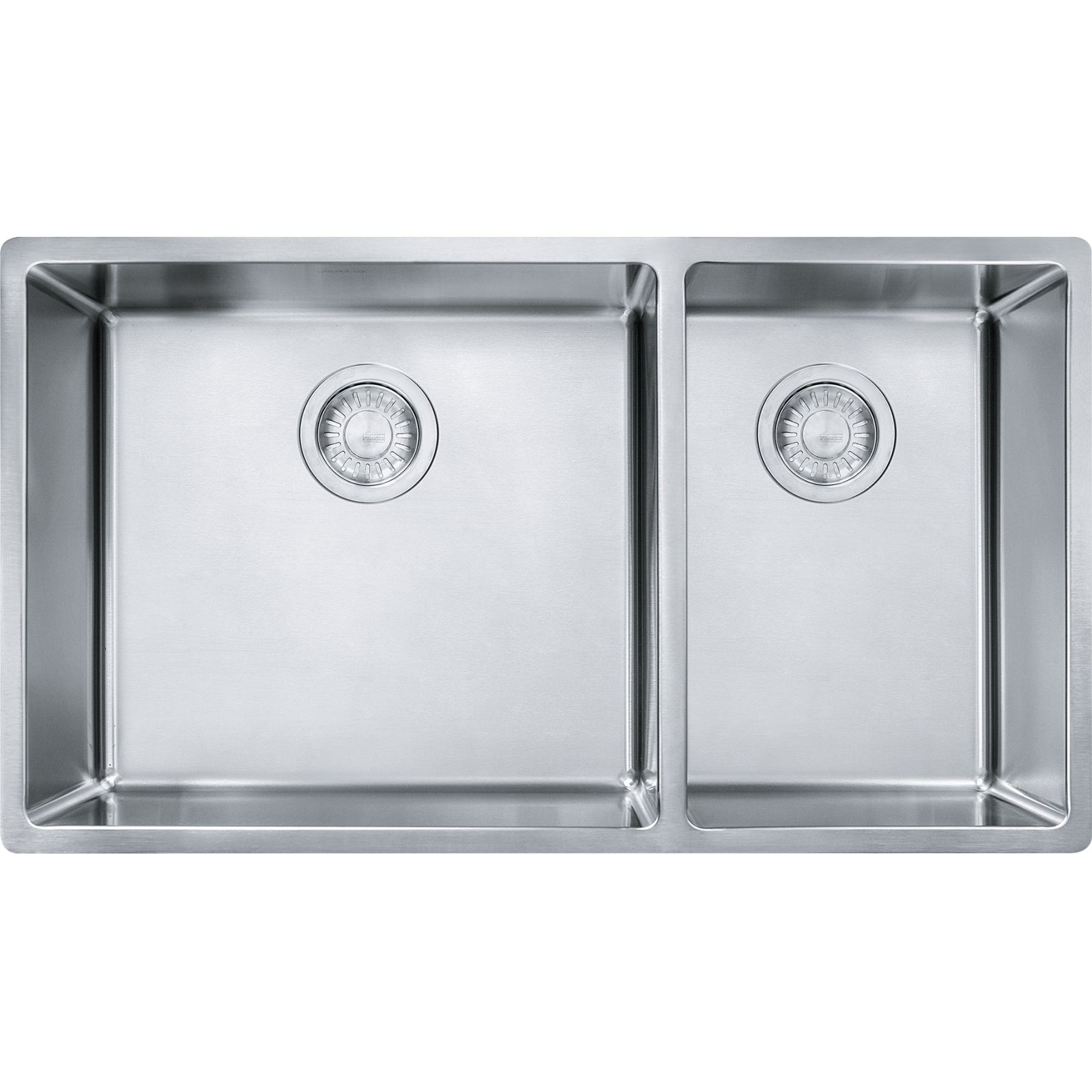 Franke Cube — Tarja Bajocubierta 31.5″ de Acero Inoxidable