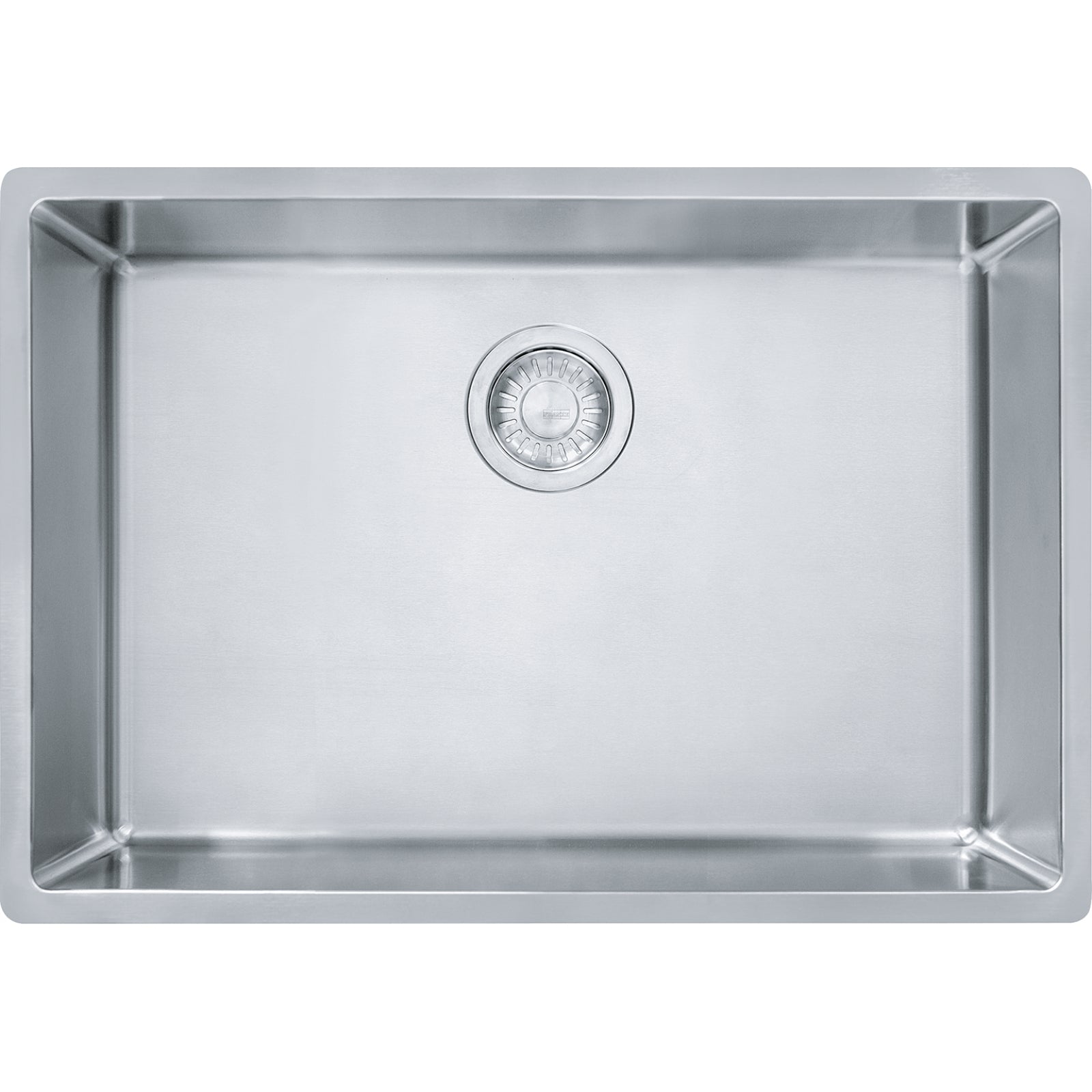 Franke Cube — Tarja Bajocubierta 26.5″ de Acero Inoxidable