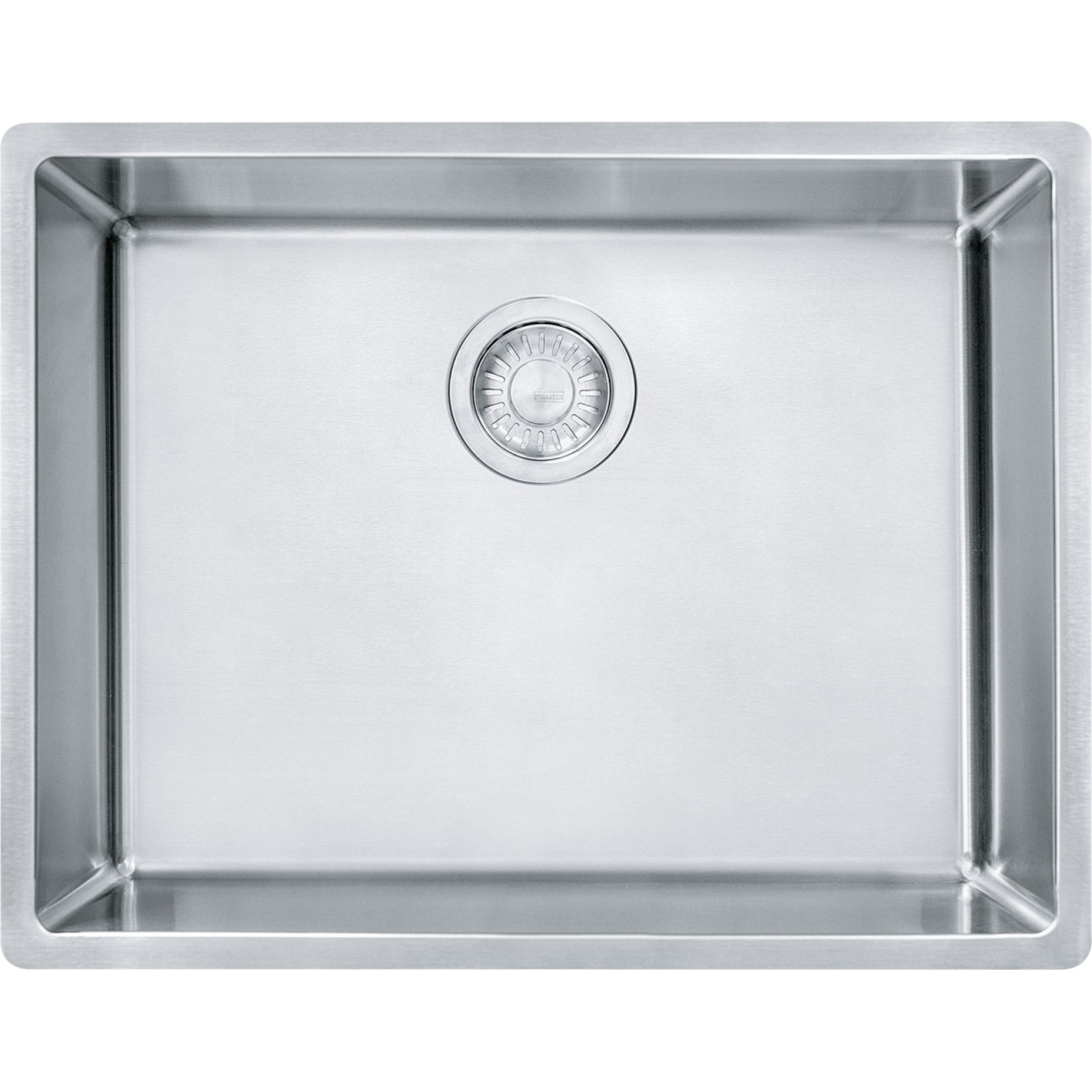 Franke Cube — Tarja Bajocubierta 22.5″ de Acero Inoxidable
