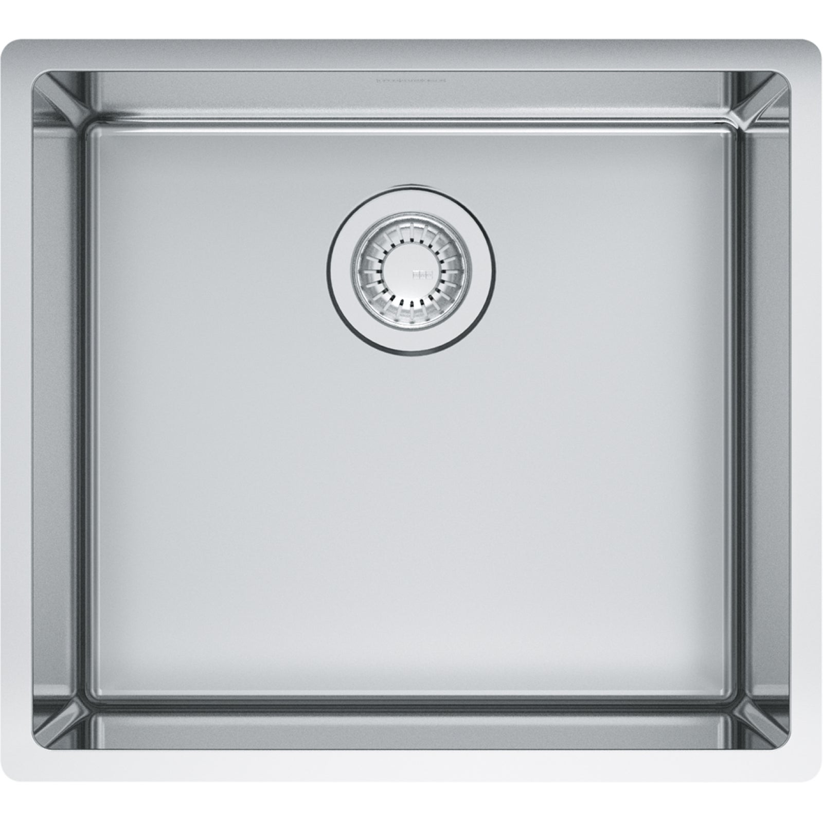 Franke Cube — Tarja Bajocubierta 19.5″ de Acero Inoxidable