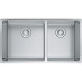 Franke Cube — Tarja Bajocubierta 32.5″ de Acero Inoxidable